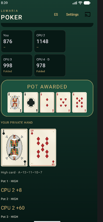 Lumaria Poker