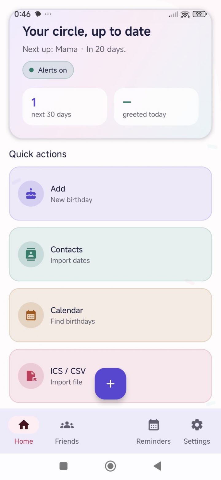 Hoy Cumple · Google Play · 1
