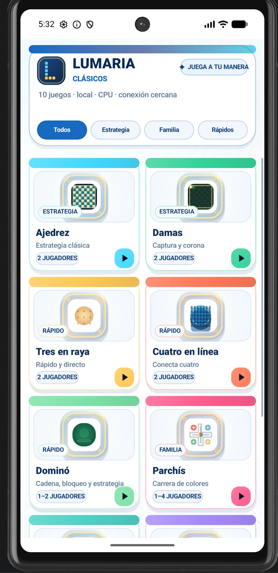 Lumaria Classics — Hoofdcatalogus
