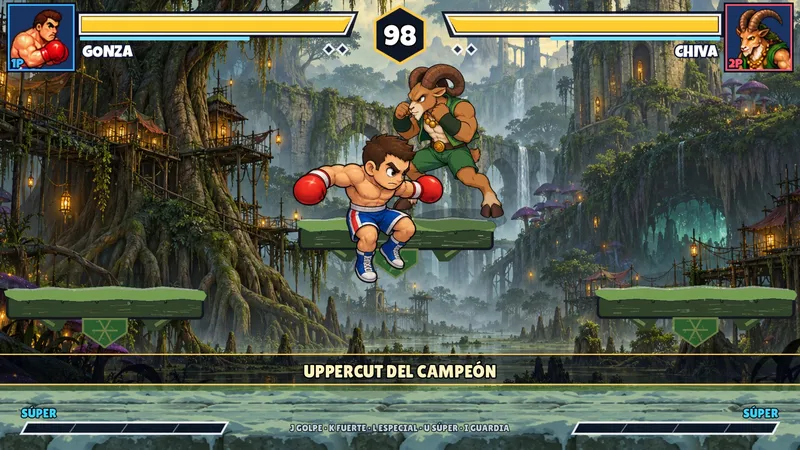 JJ · Pelea en el Pueblo — Gonza vs Chiva