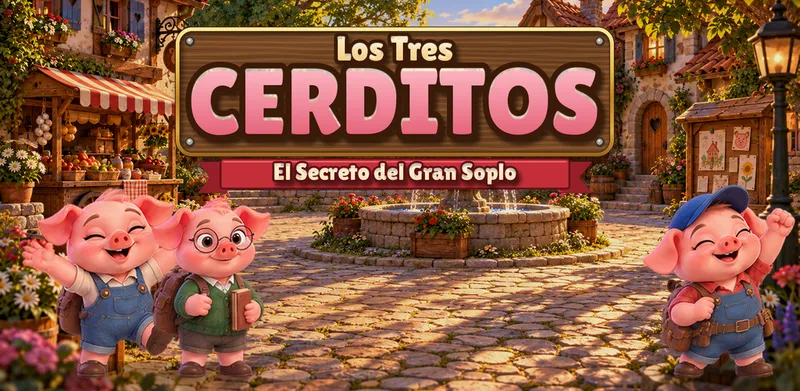 Los Tres Cerditos — El Secreto del Gran Soplo