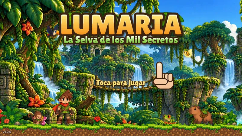 Lumaria — La Selva de los Mil Secretos — Pantalla de título