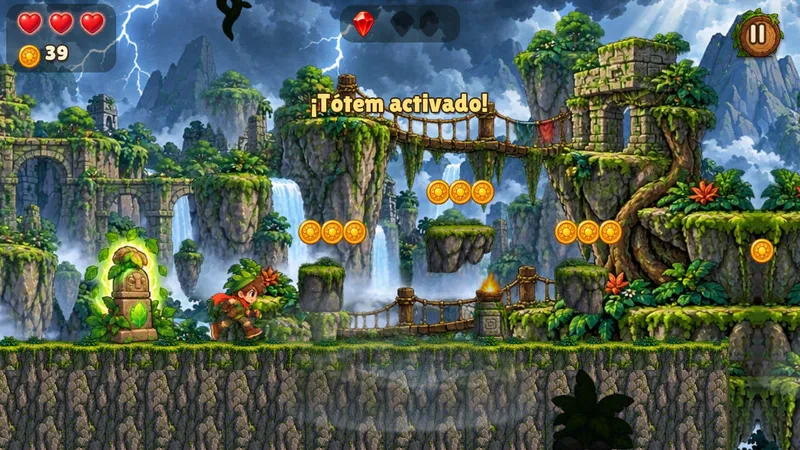 Lumaria — La Selva de los Mil Secretos — 5-3 · Tormenta y niebla