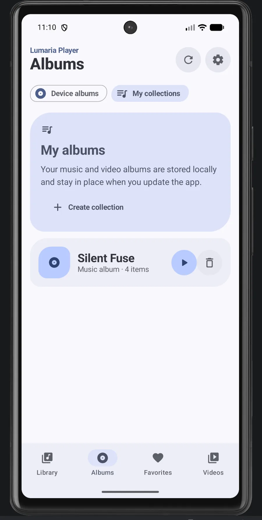 Lumaria Player — Albums