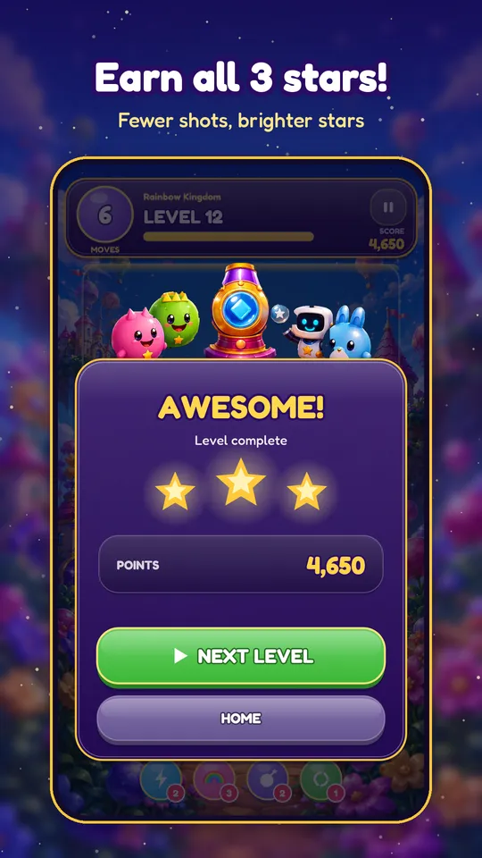 Lumaria Pop — Earn all 3 stars!