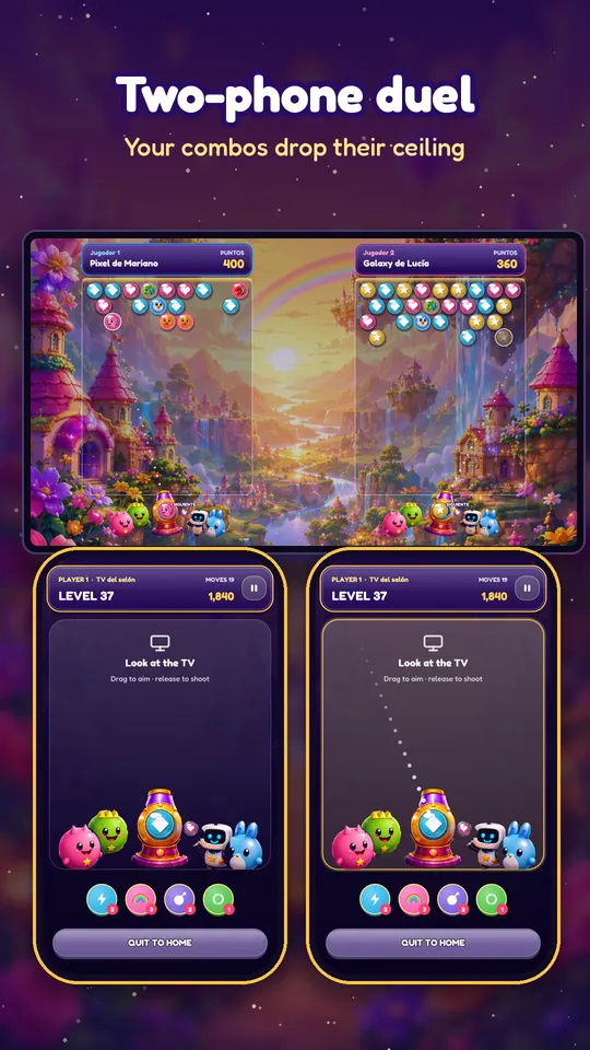 Lumaria Pop — Two-phone duel