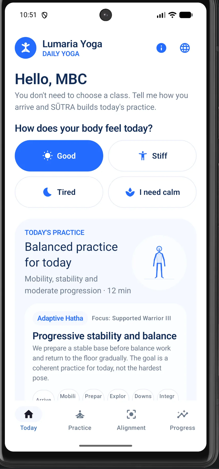 Lumaria Yoga — Today